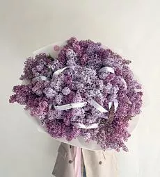 Букет "Сиреневый вихрь" из роскошной ароматной сирени