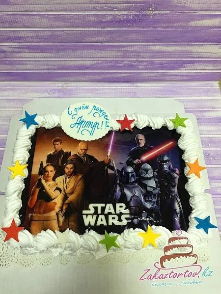 Фототорт "Звездные войны" 1