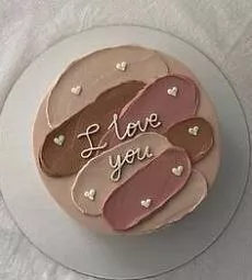 Бенто-торт "I love you"