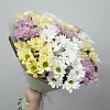 Букеты из 15 хризантем